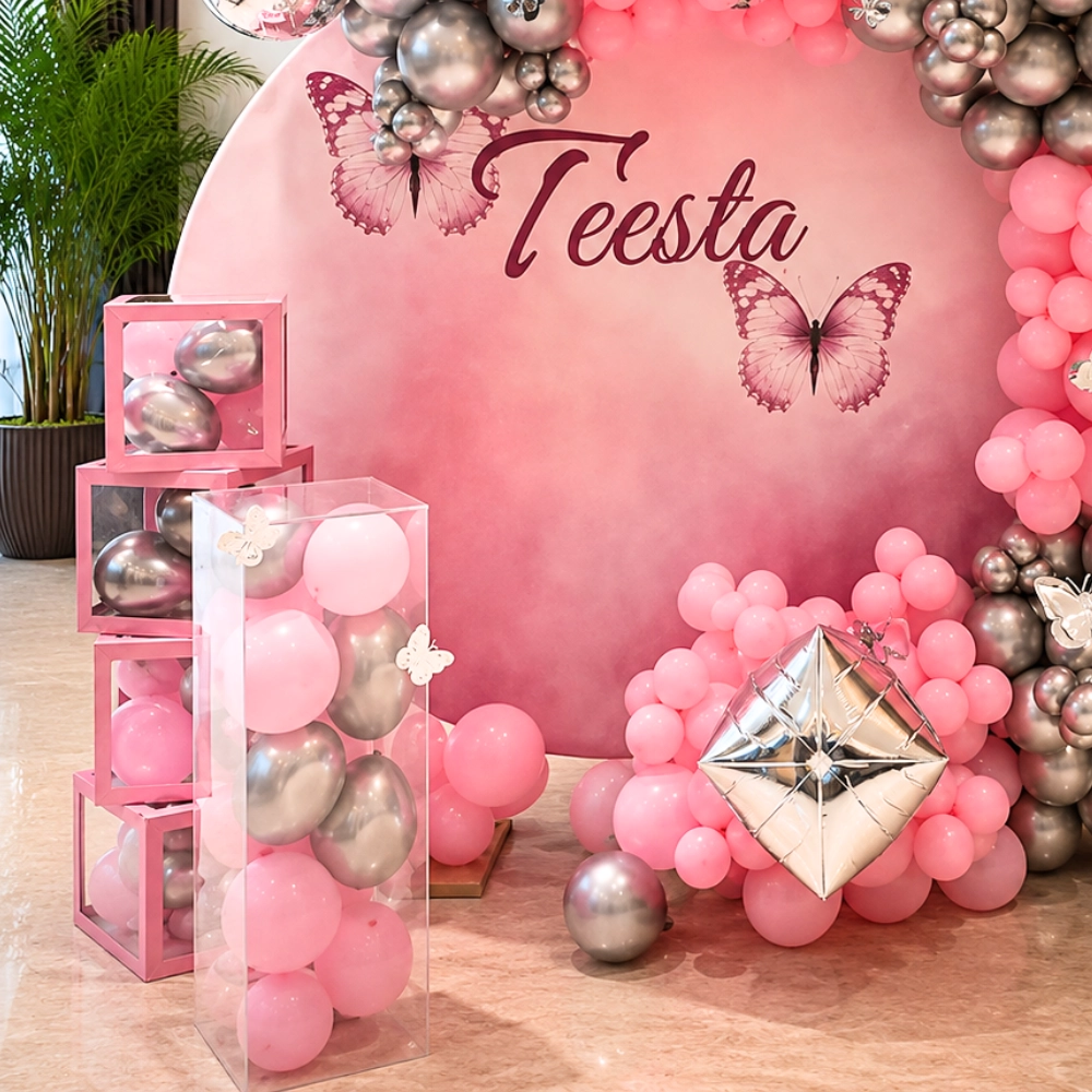 Pink and Silver Theme — photo 2