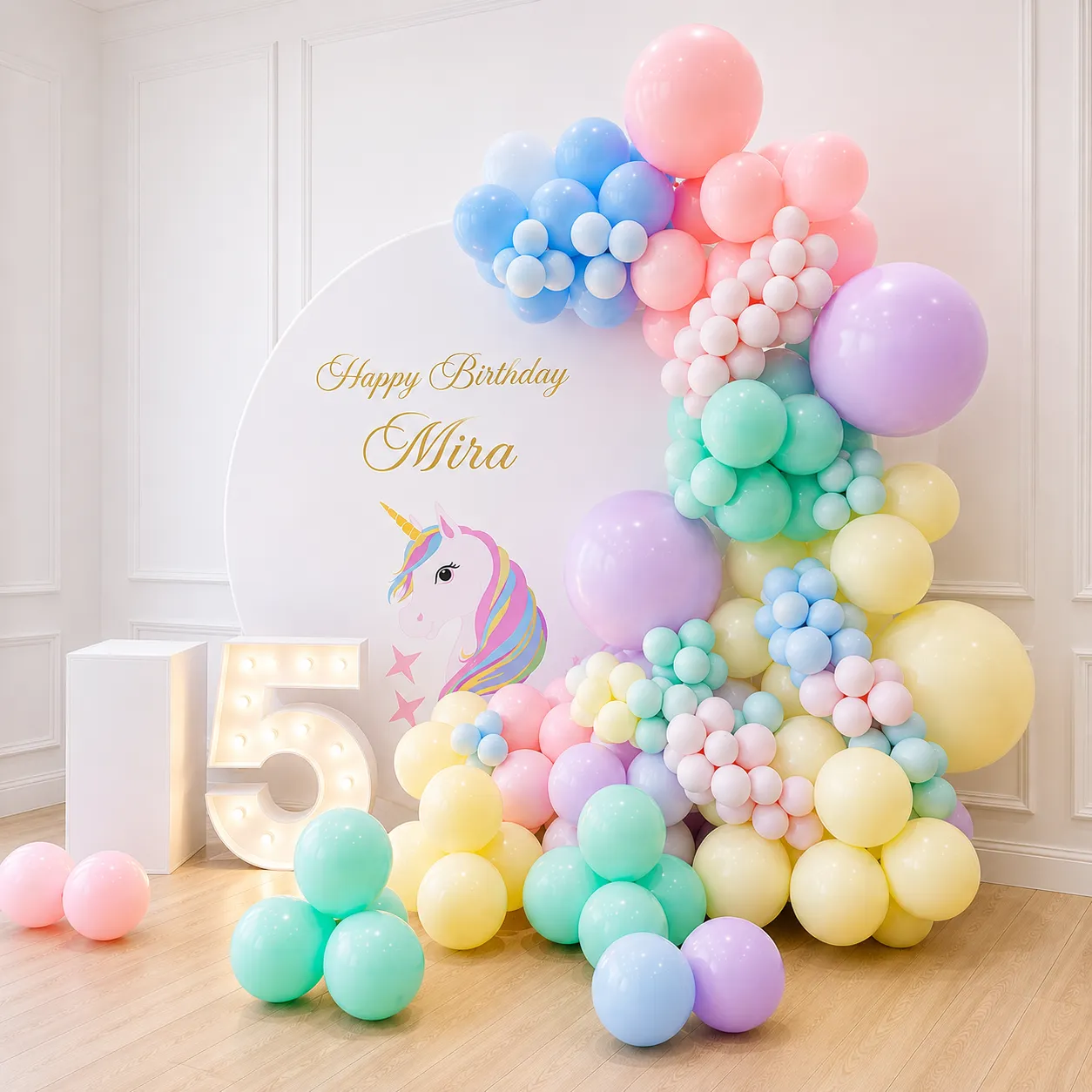 Dreamy Unicorn Birthday Setup — photo 3
