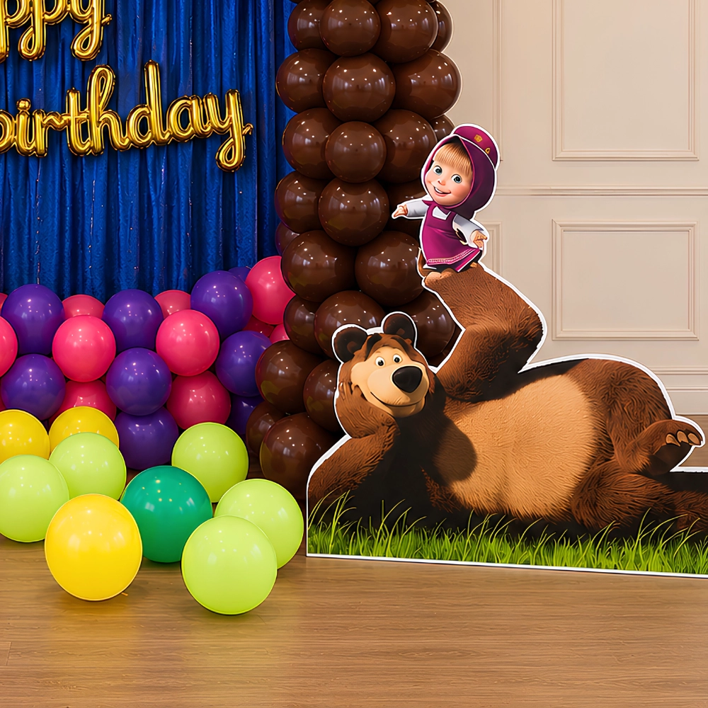 Masha and Bear Birthday Decoration — photo 2