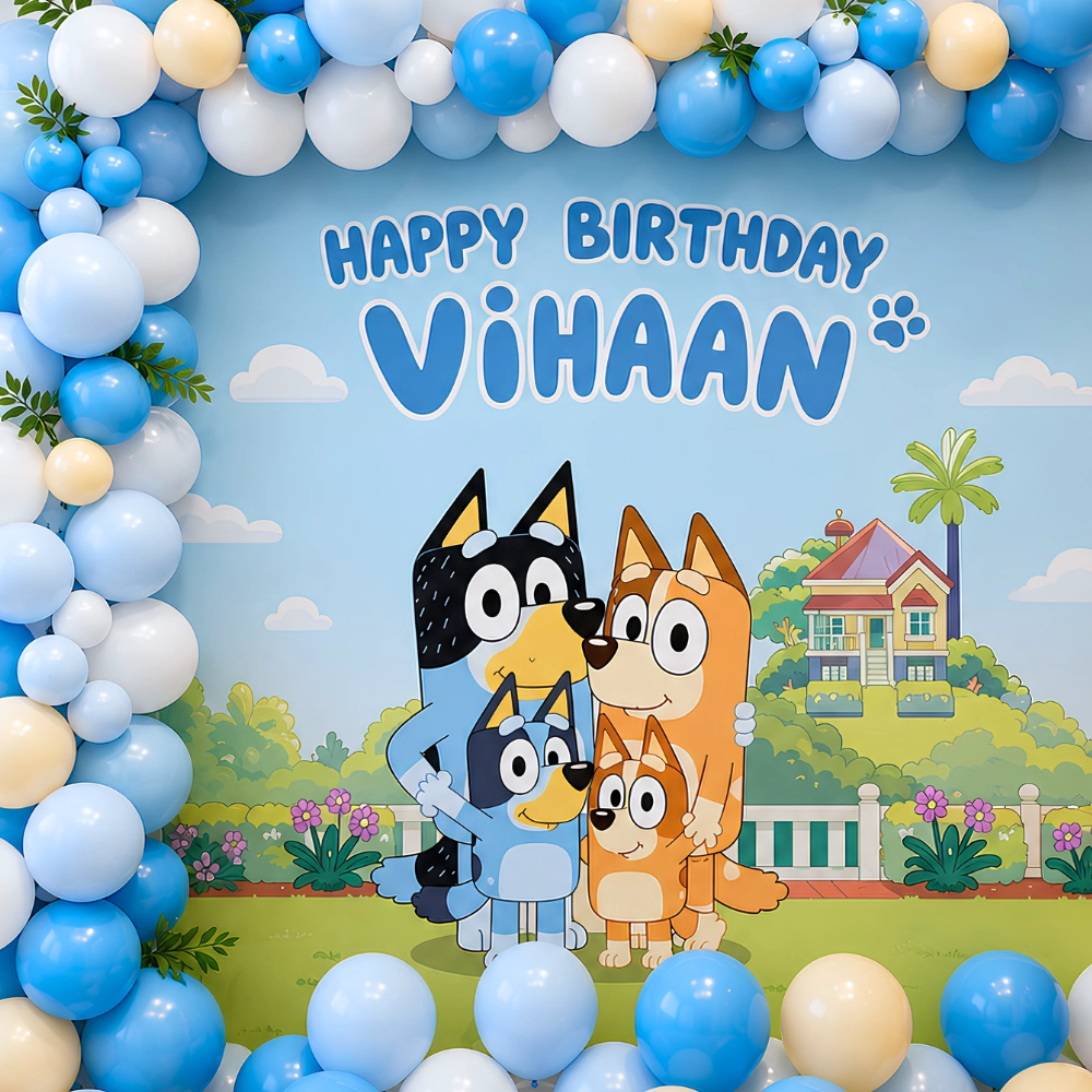 Funny Bluey Birthday Decoration — photo 2