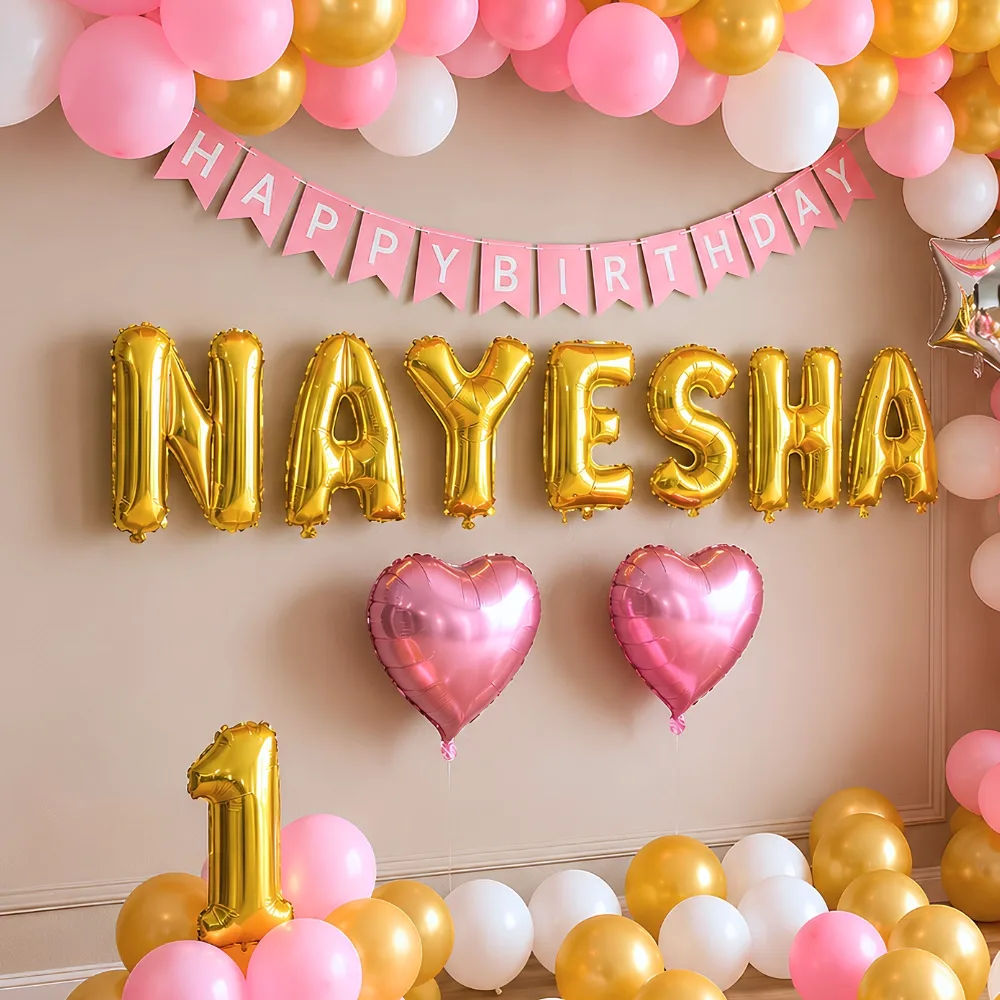 Dazzling Birthday Balloon Arch — photo 2