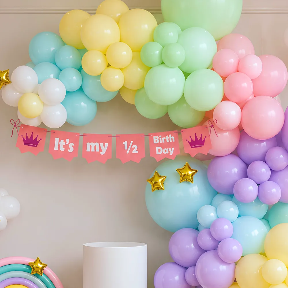 Baby Girl Half Birthday — photo 2