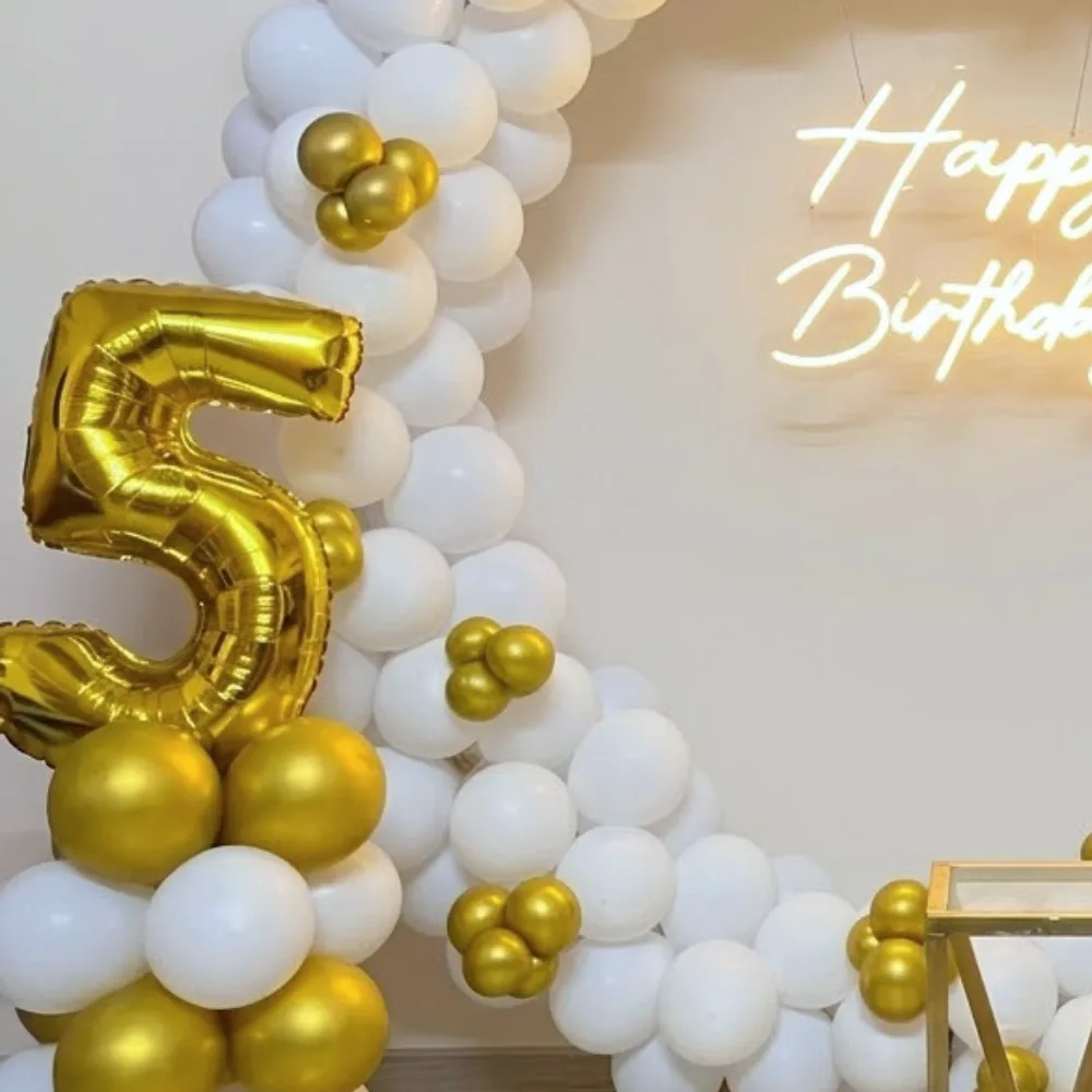 Ring Balloon Decoration For Birthday — photo 4