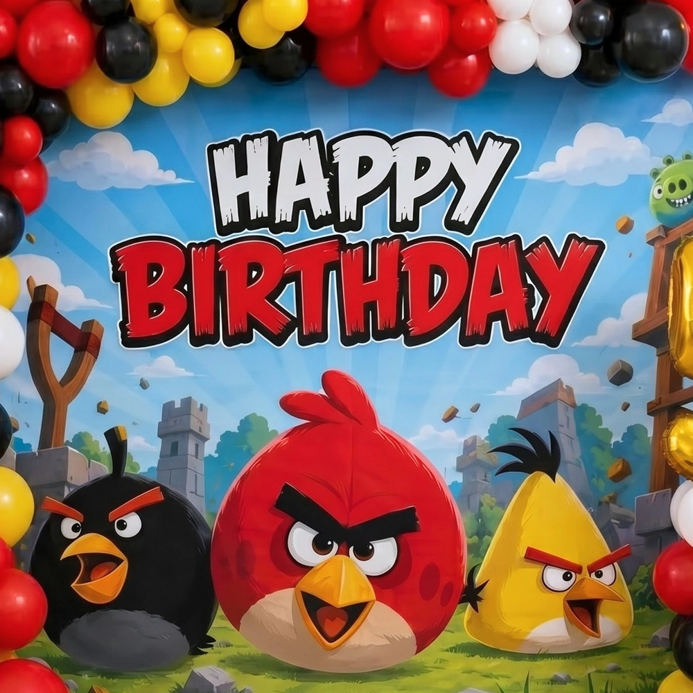 Angry Bird Theme Decoration — photo 2