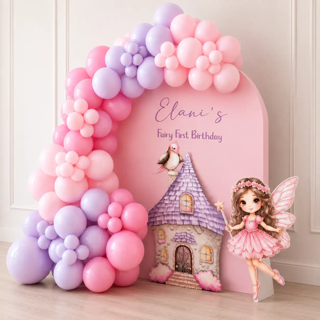 Premium Fairy Theme Birthday Decoration — photo 4