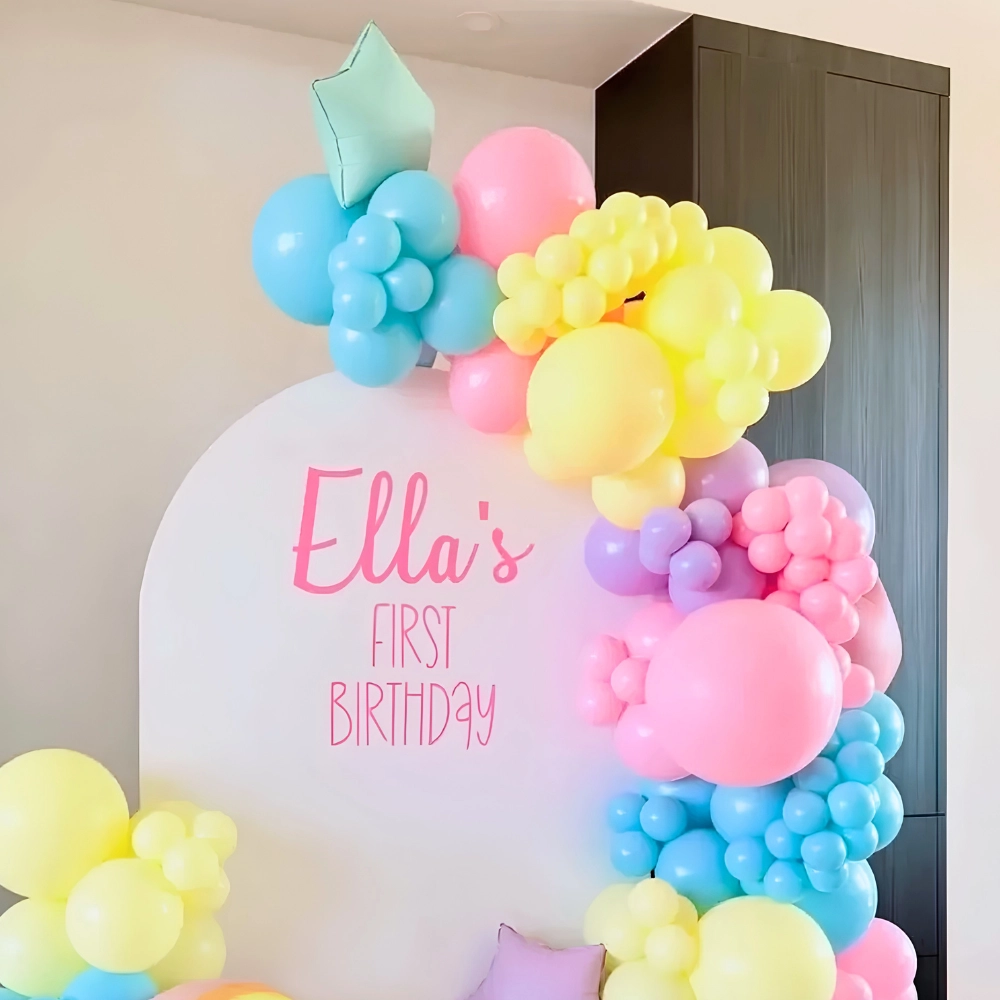 Colourful Rainbow First Birthday Decoration — photo 3