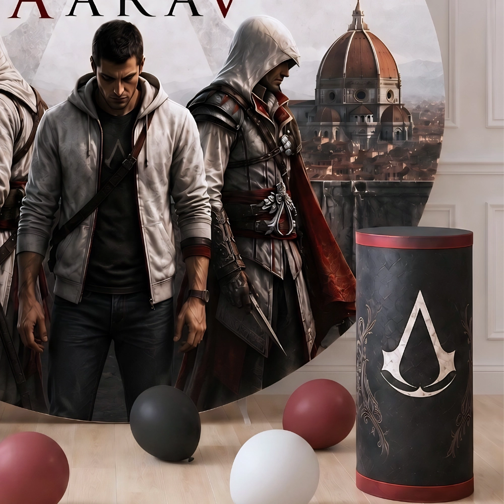 Assassin's Creed Birthday Theme Decoration — photo 3
