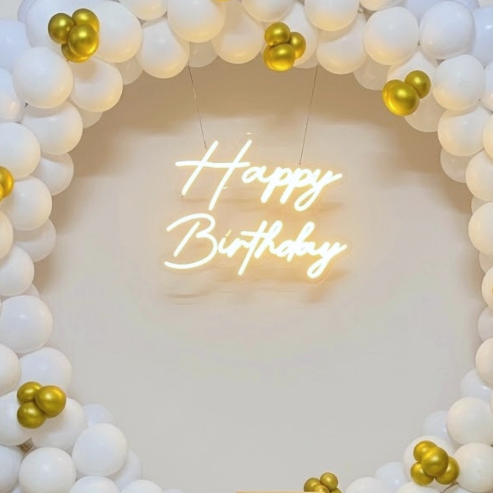 Ring Balloon Decoration For Birthday — photo 2