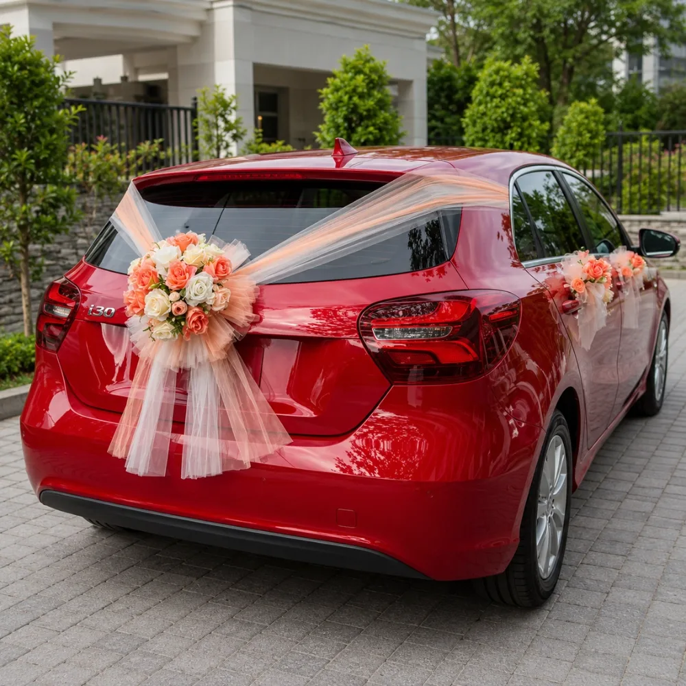 Marriage Car Decoration — photo 2