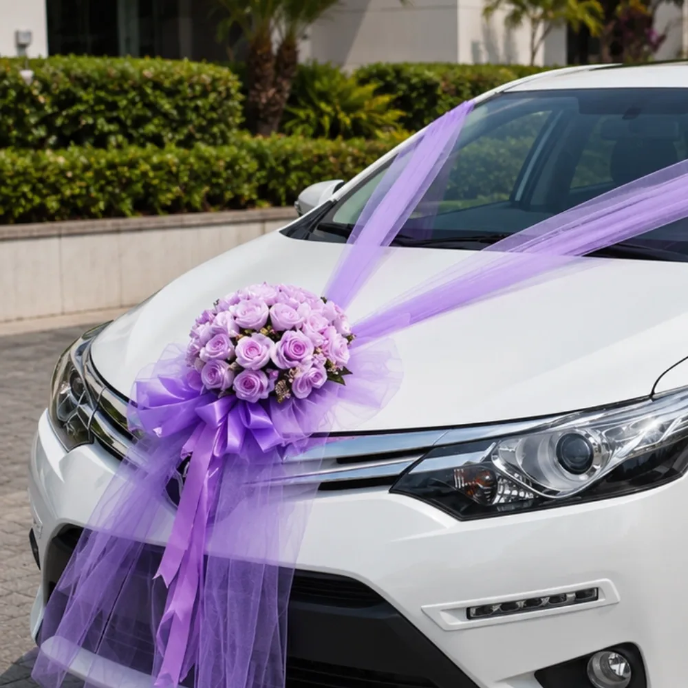 Hindu Wedding Car Decoration — photo 2