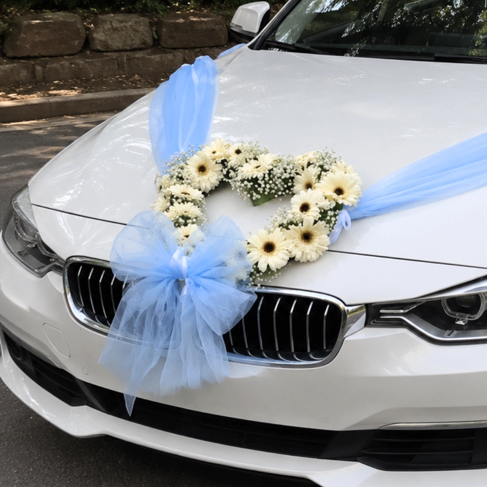 BMW Car Decoration For Wedding — photo 2