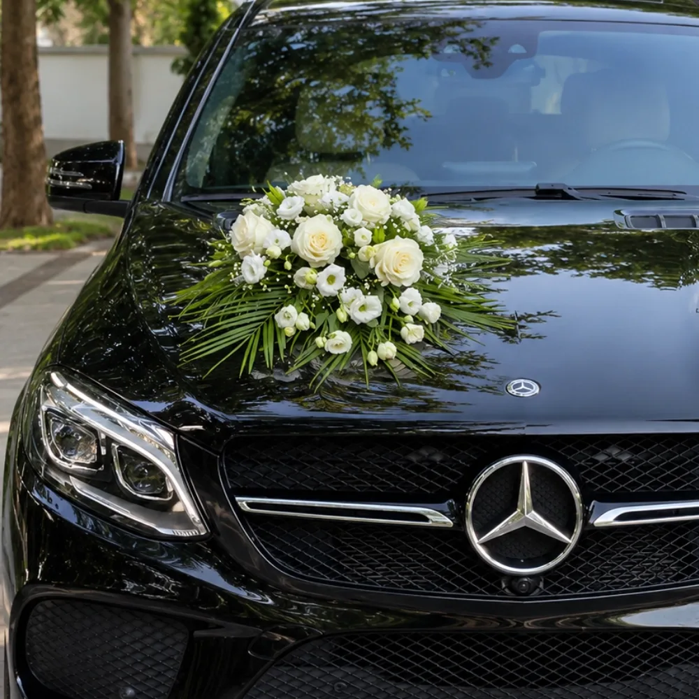 Best Wedding Car Decor — photo 2