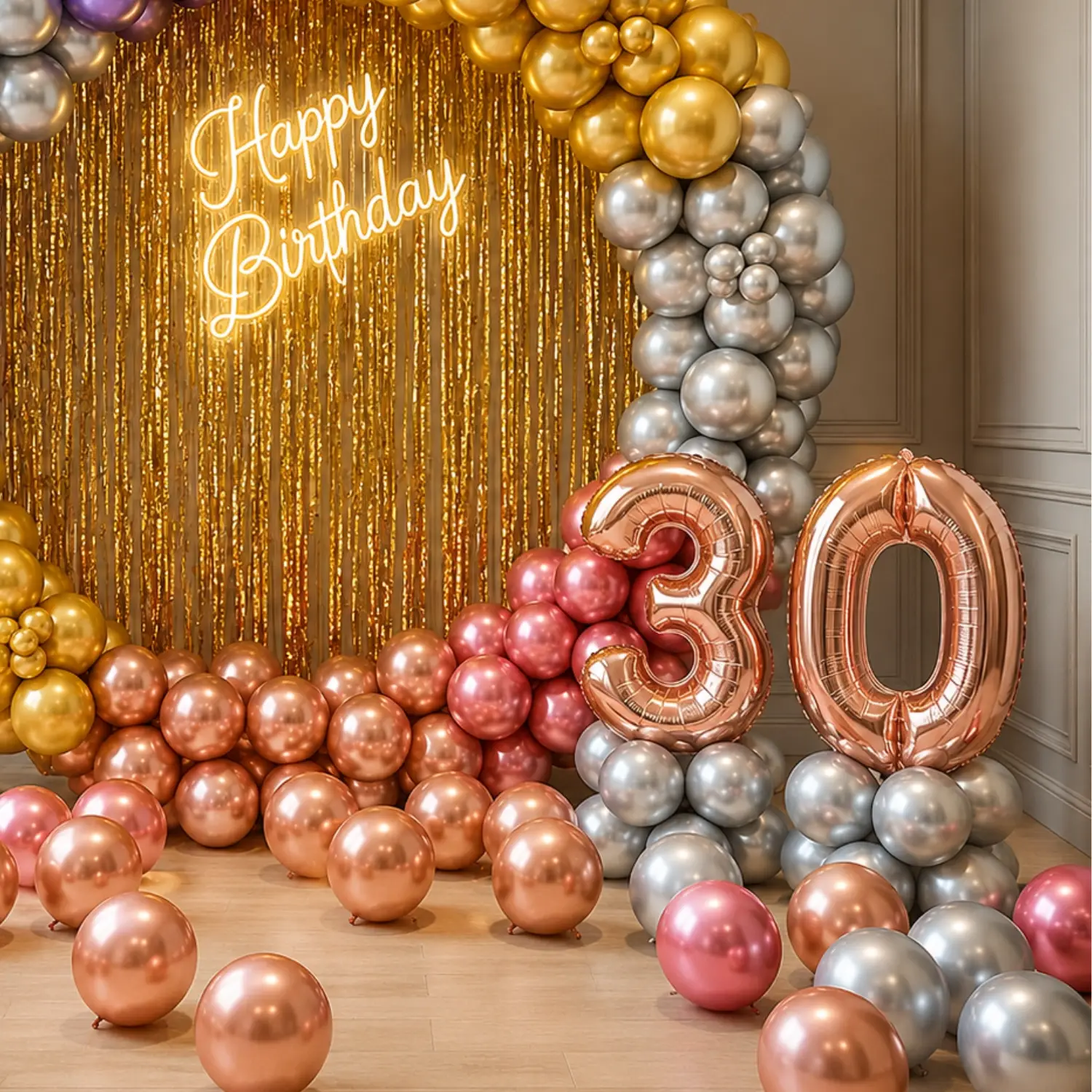 Birthday Ring Backdrop — photo 2