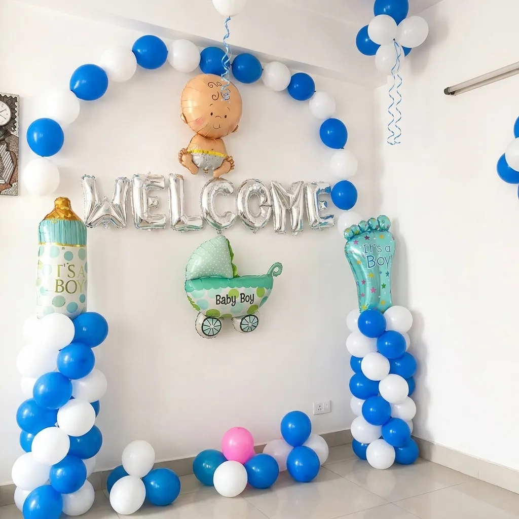 Welcome Baby Boy Decor — photo 2