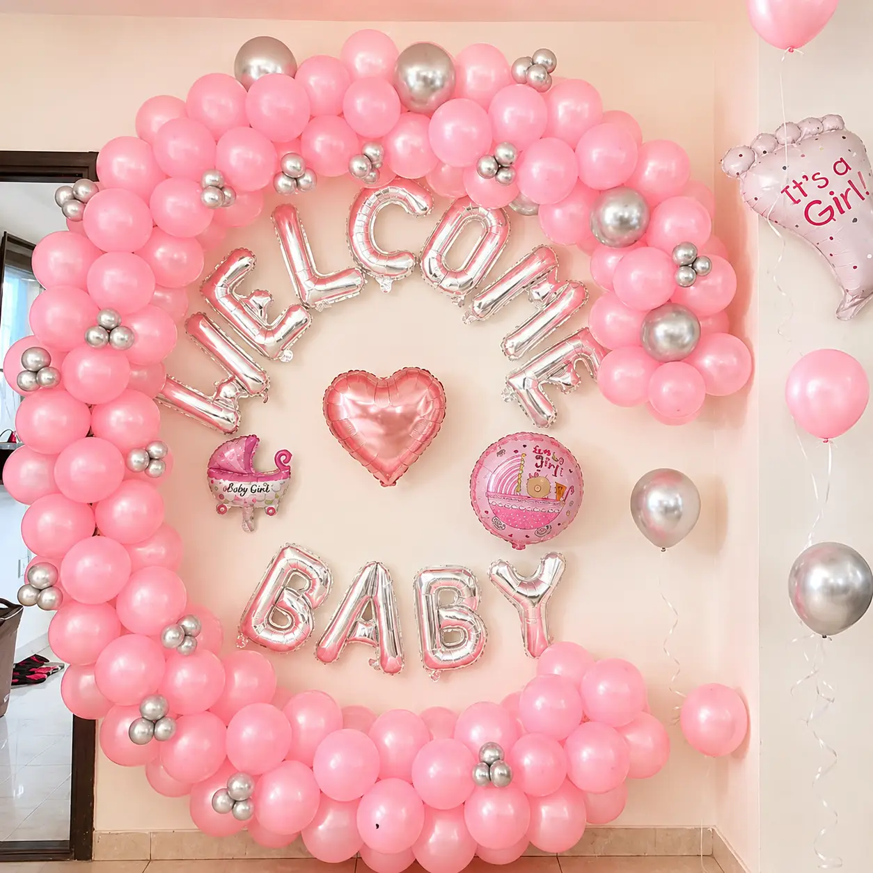 Sweet Welcome Baby Decor