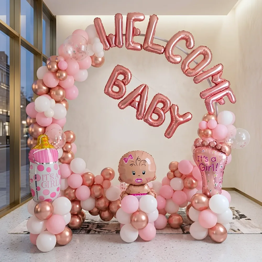 New Born Welcome Ring Decoration