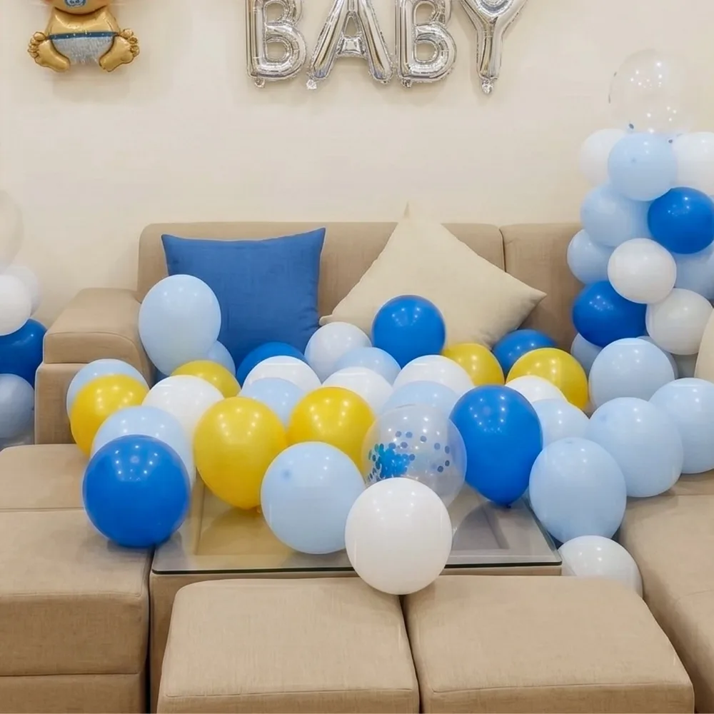 Baby Boy Homecoming Balloon Decoration — photo 3