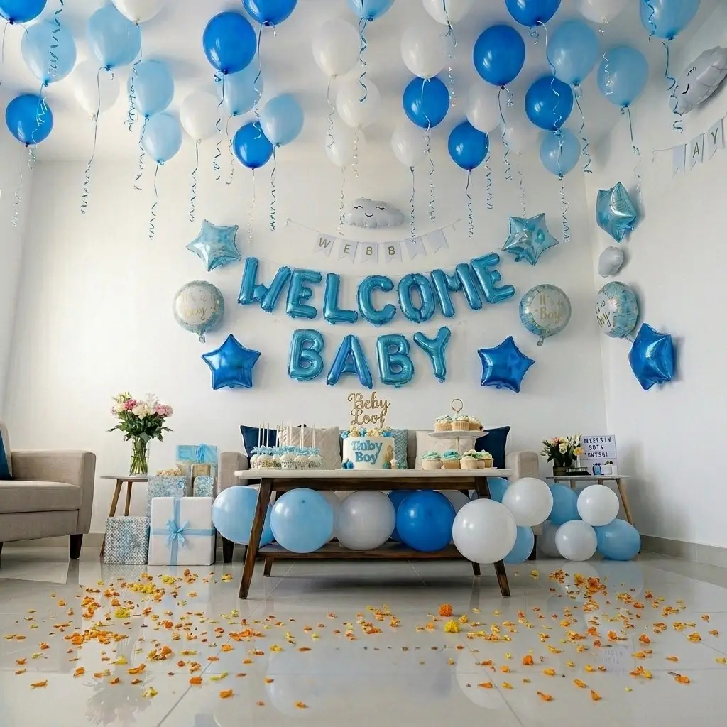 Balloon Decoration for Newborn Welcome — photo 3