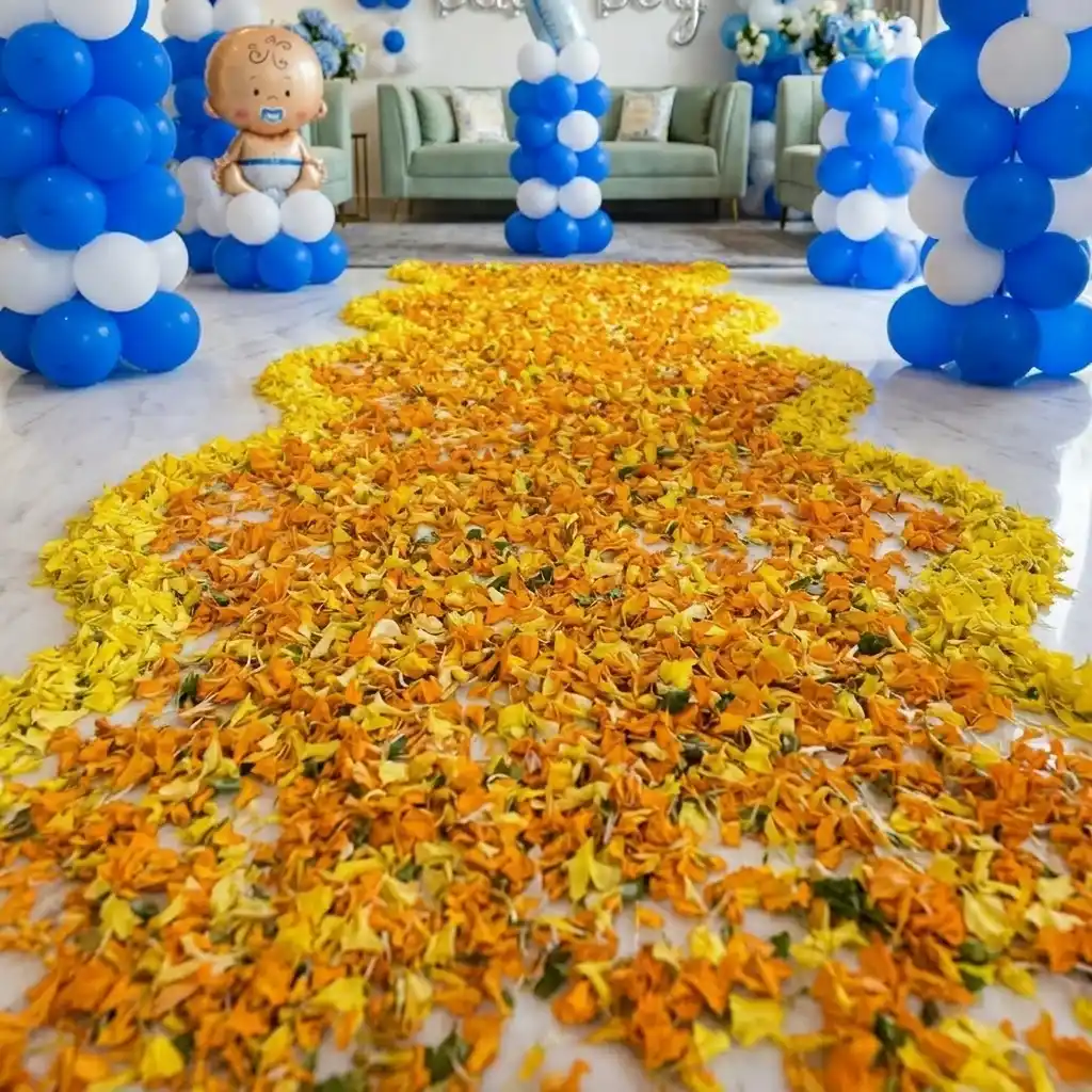 Customized Baby Welcome Floral Decoration — photo 2