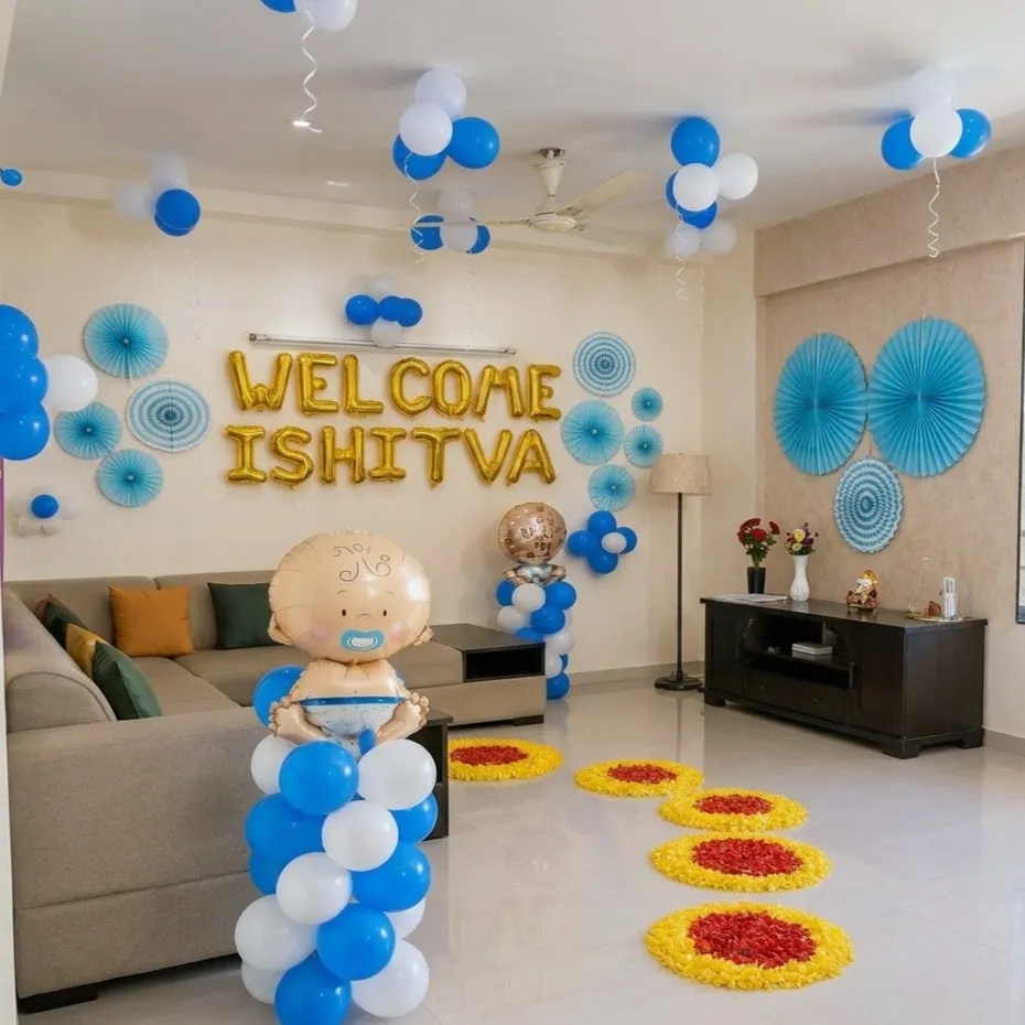 Baby Boy Home Setup — photo 2