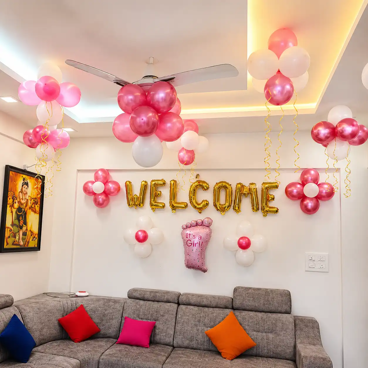 Welcome Baby Girl Decor — photo 2