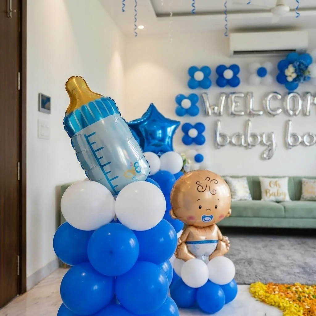 Customized Baby Welcome Floral Decoration — photo 5