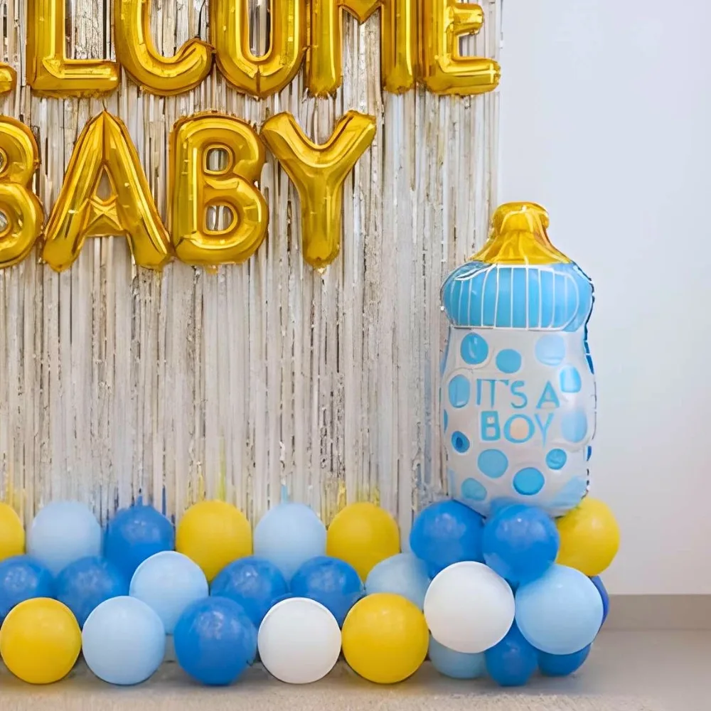 Welcome Baby Balloon Decoration — photo 3