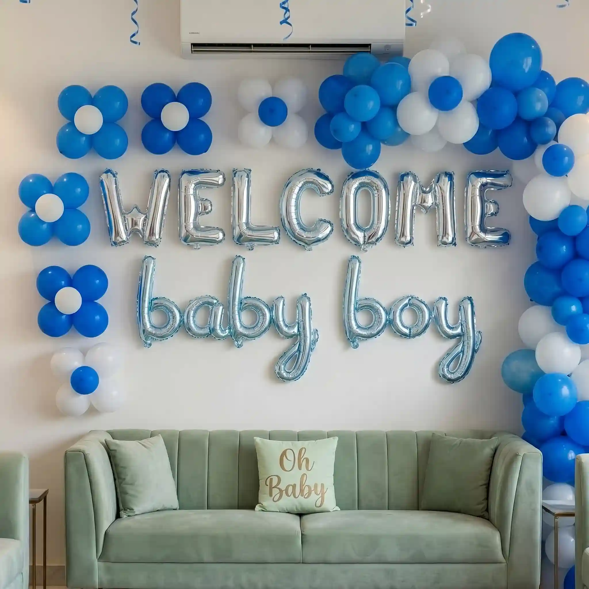 Customized Baby Welcome Floral Decoration — photo 4