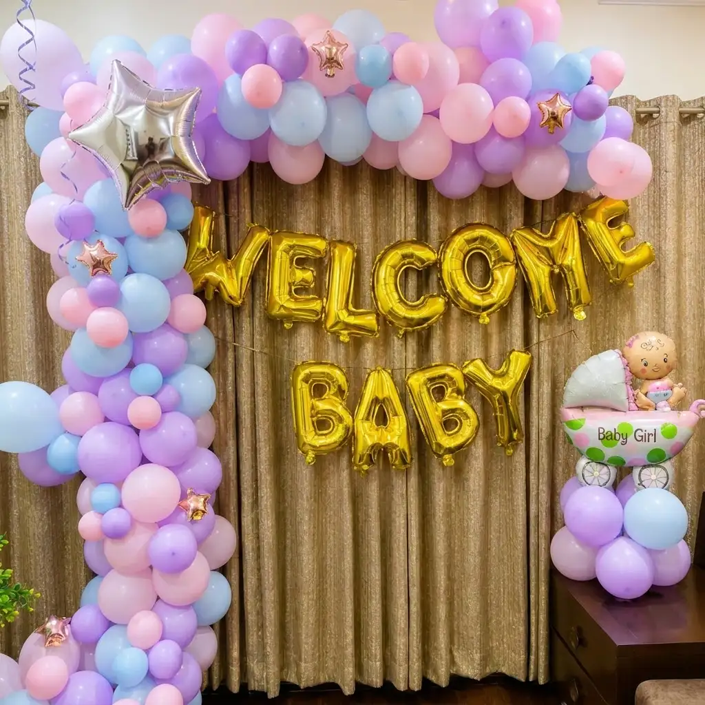 Baby Welcome Pastel Theme — photo 2