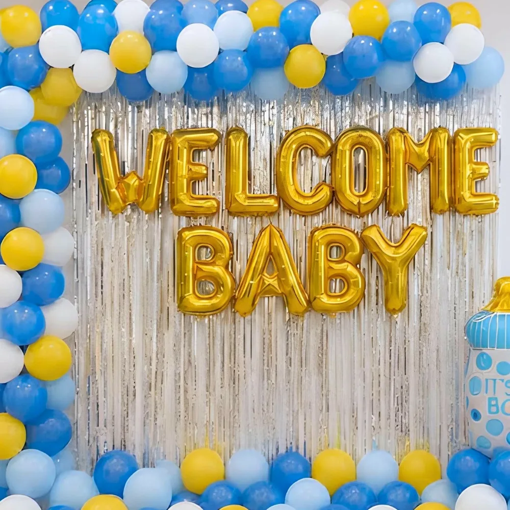 Welcome Baby Balloon Decoration — photo 2