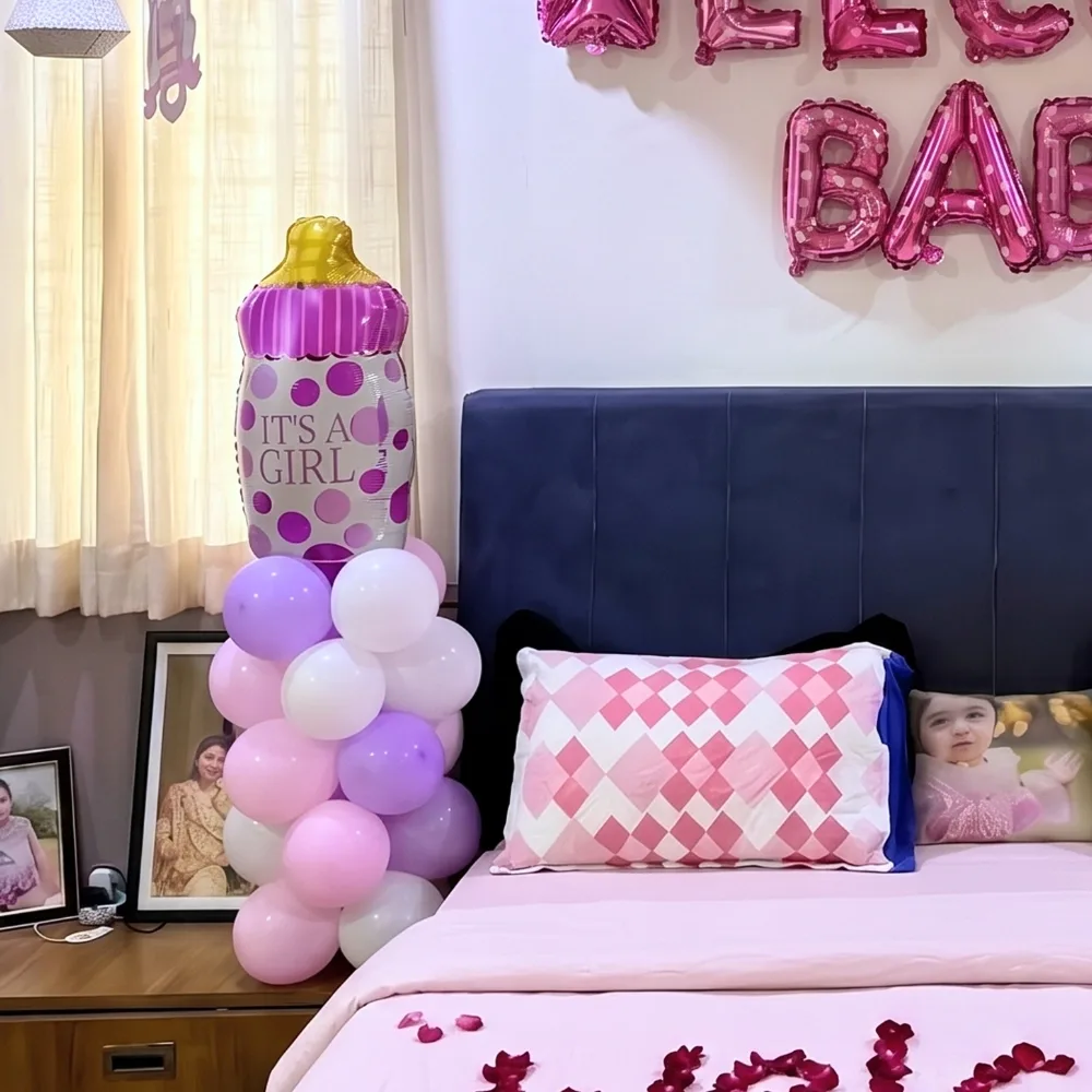 Simple Its A Girl Welcome Decoration — photo 4