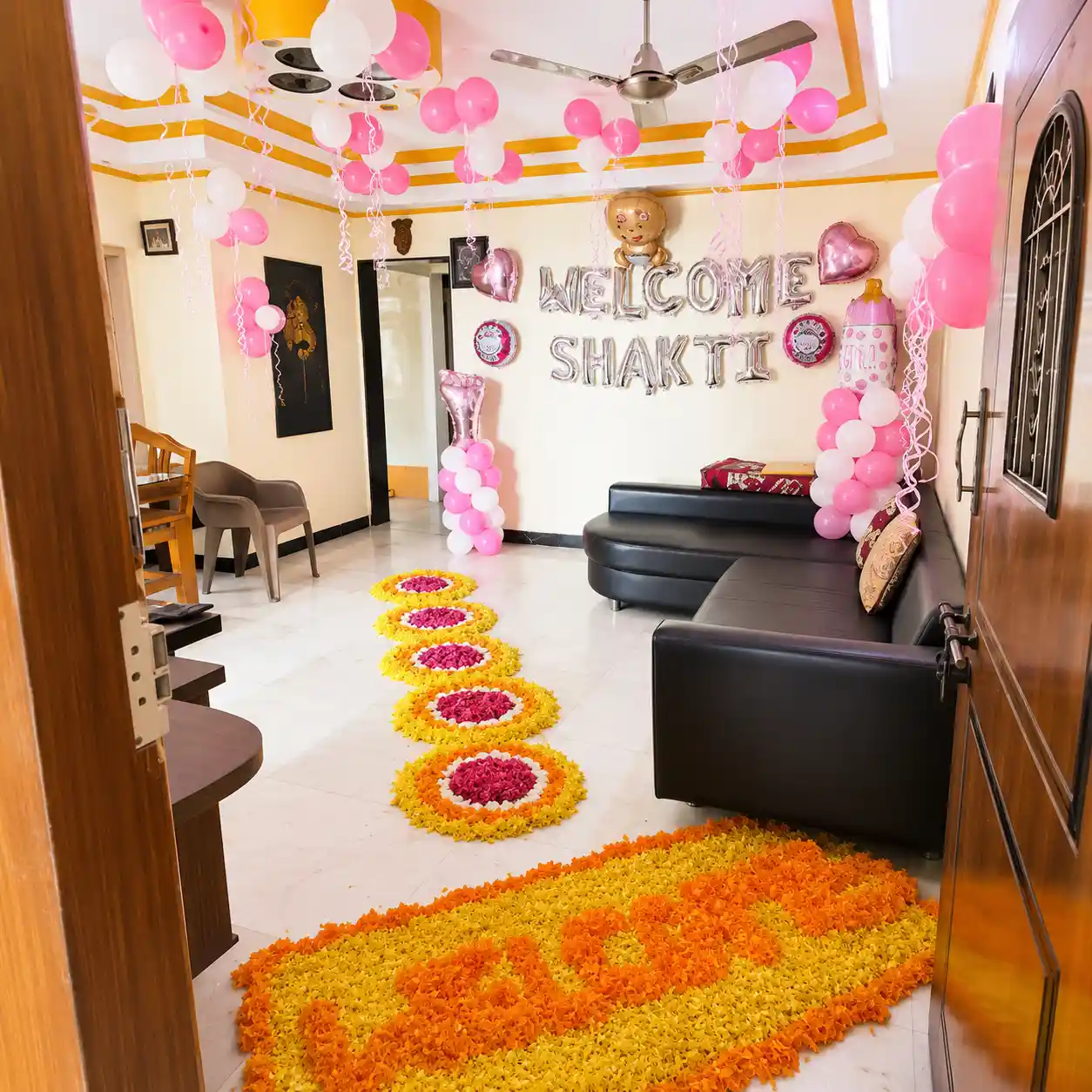 Welcome Home Flower Decorations — photo 3