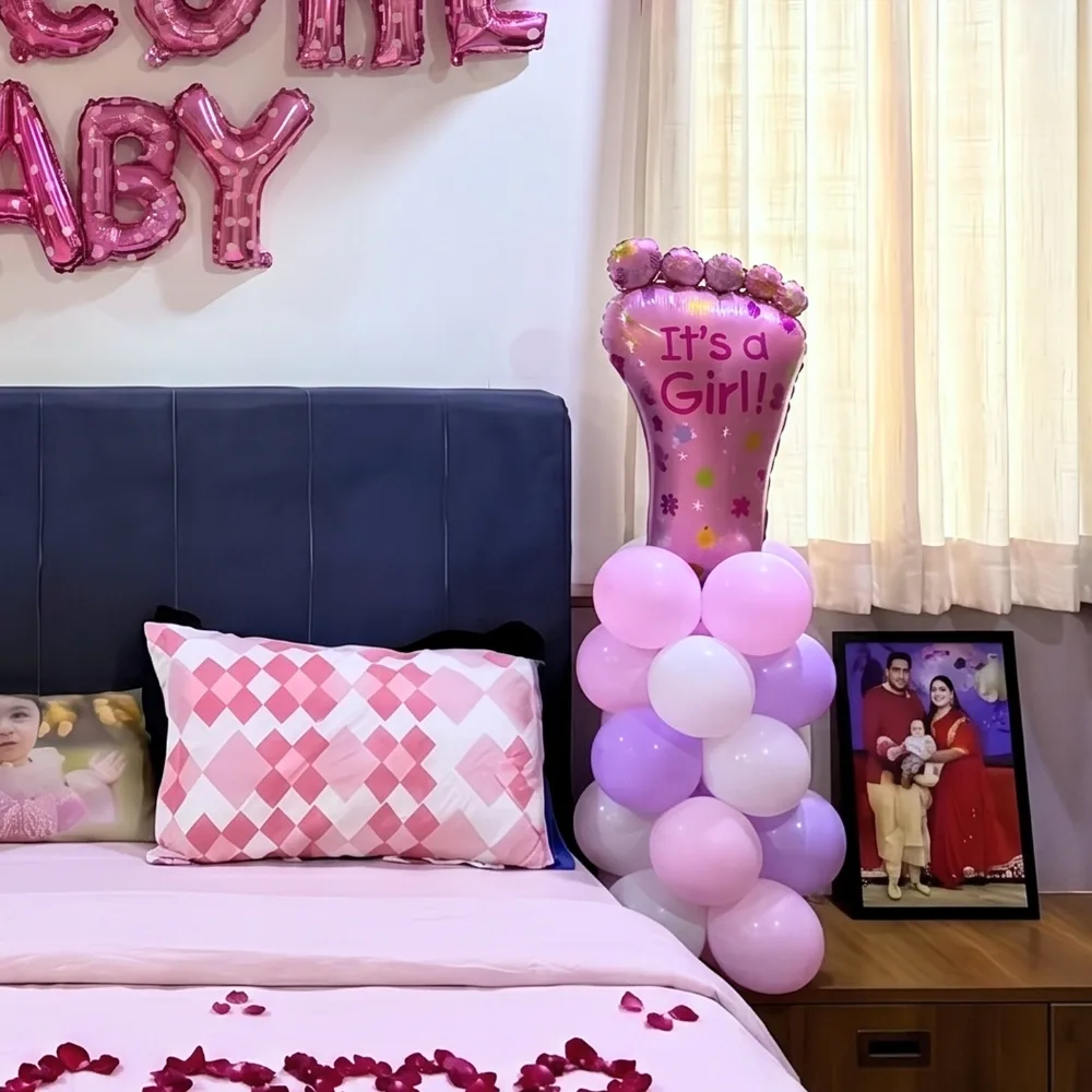 Simple Its A Girl Welcome Decoration — photo 3