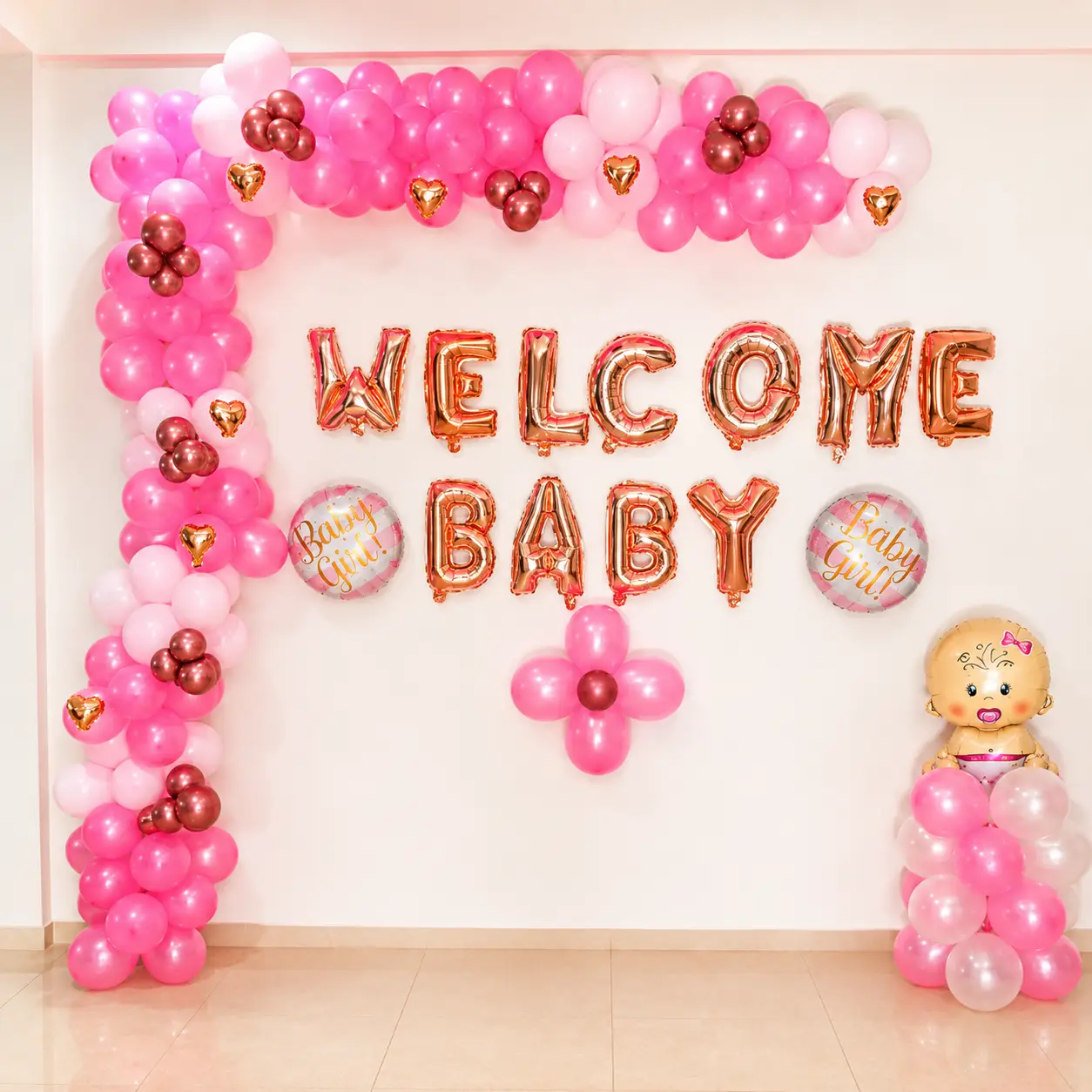 Baby Girl Welcome Decoration — photo 2
