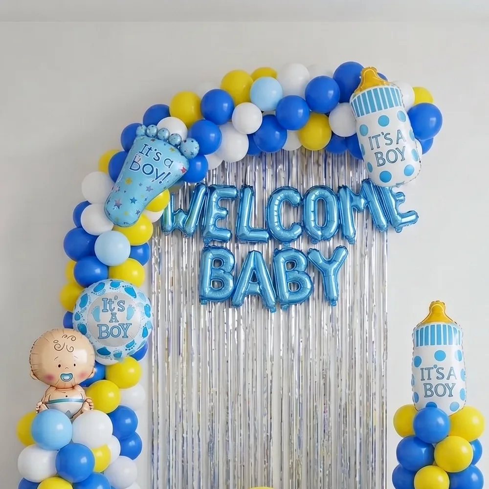 Welcome Baby Boy Wall Decor — photo 4