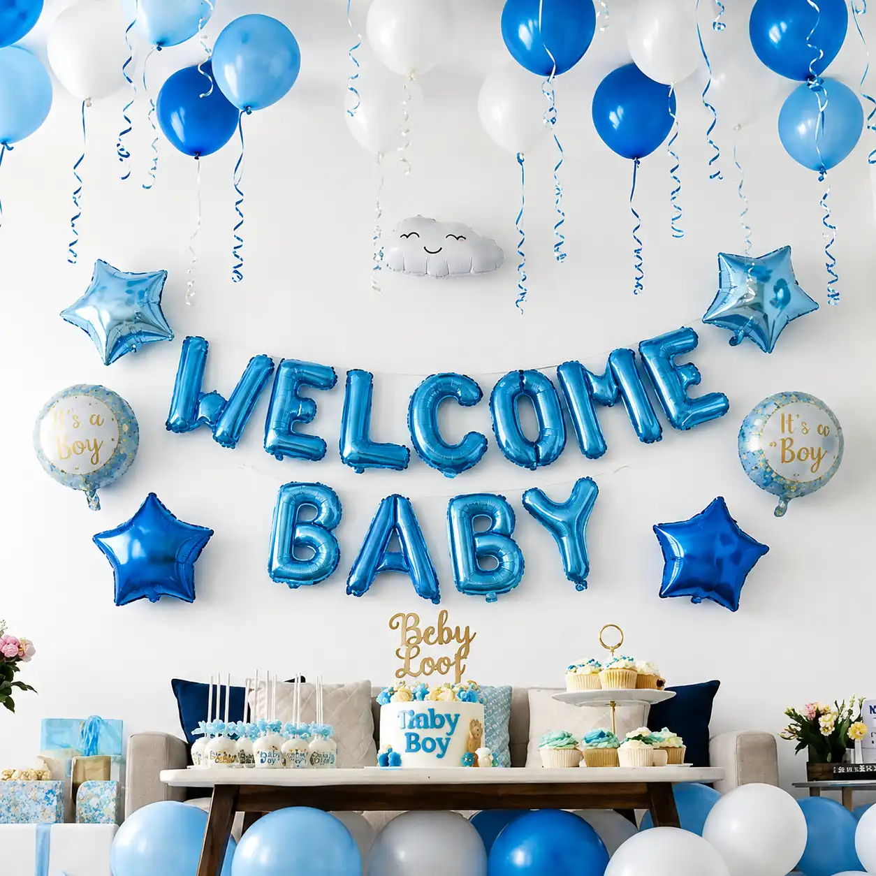 Balloon Decoration for Newborn Welcome — photo 4