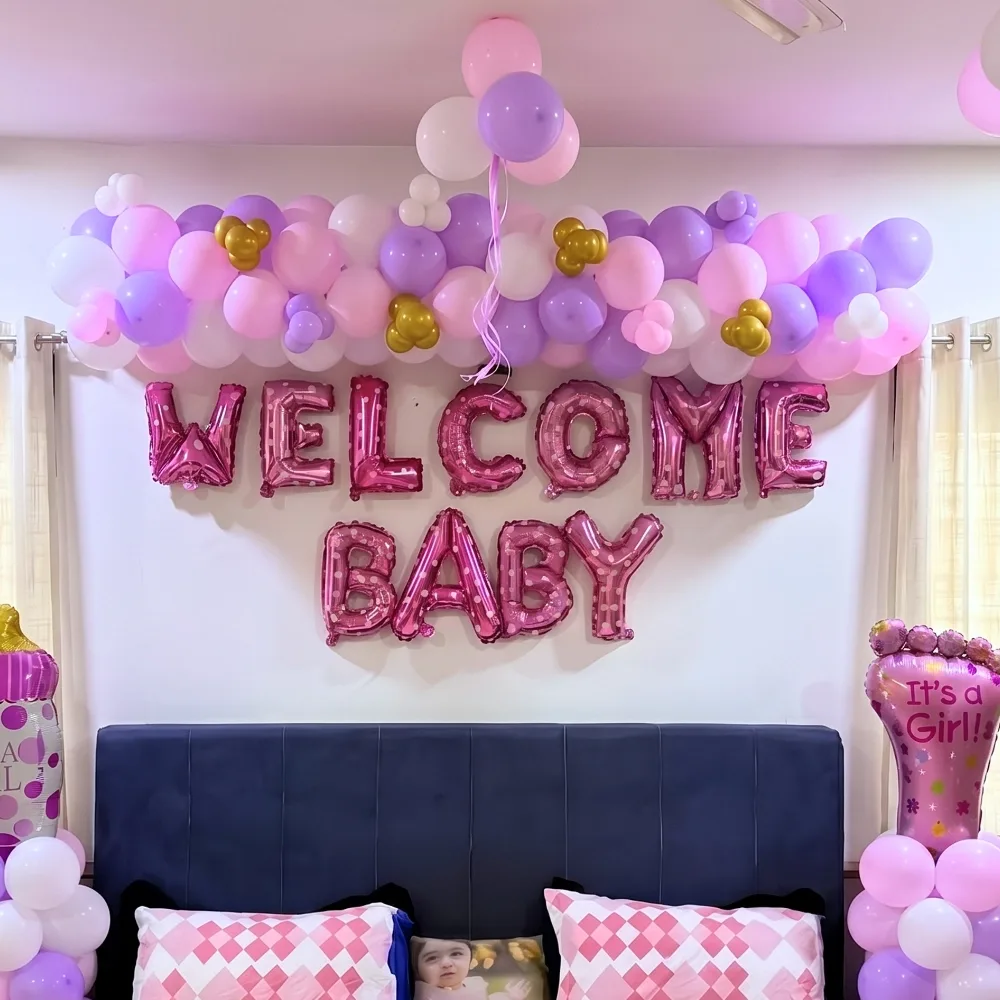 Simple Its A Girl Welcome Decoration — photo 2